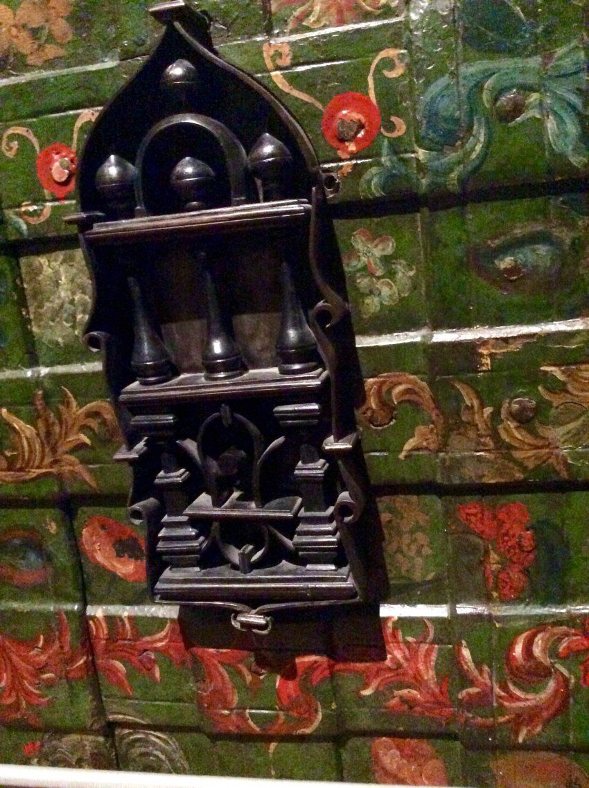 Imagen de detalle de la cerradura de los llamados “cofres de Nuremberg”