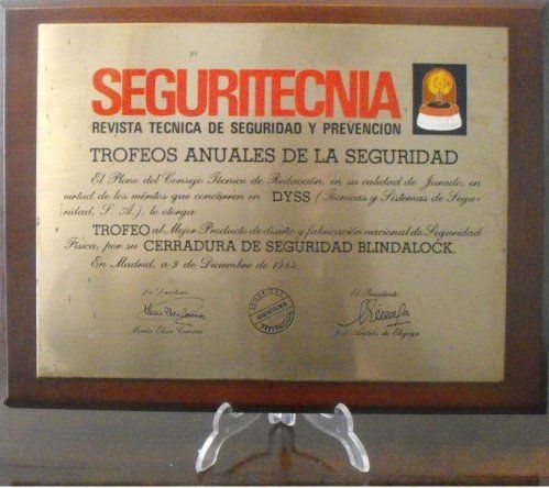 PREMIO SEGURITECNIA