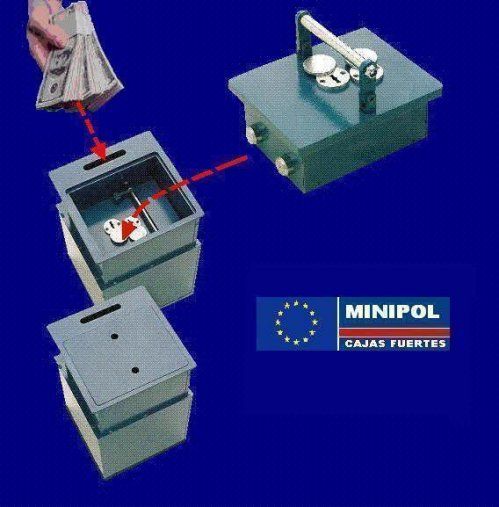 CAJA FUERTE CON BUZON DE EMPOTRAR EN SUELO MINIPOL/28 GRADO IV III pinchar en la imagen para ver cat